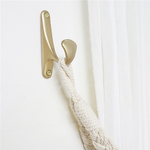 

1Pc Curtain Rope Holdbacks Wall Hook