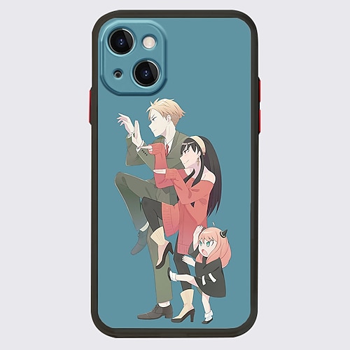

SPY x FAMILY Anime Phone Case For Apple iPhone 13 Pro Max 12 11 SE 2022 X XR XS Max 8 7 Unique Design Protective Case Shockproof Dustproof Back Cover TPU