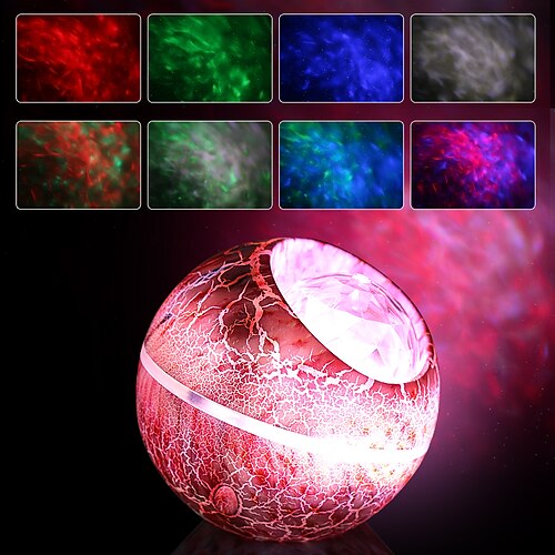 

Star Galaxy Projector Light Ocean wave projector Bluetooth Speaker Remote Controlled Laser Light Projector Christmas Party Wedding Red