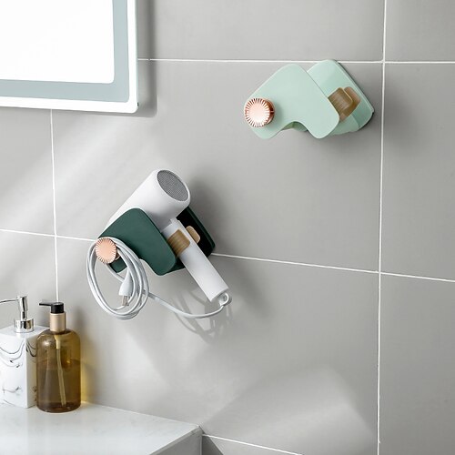 

Hair Dryer Rack Perforation-free Toilet Bathroom Hair Air Duct Storage