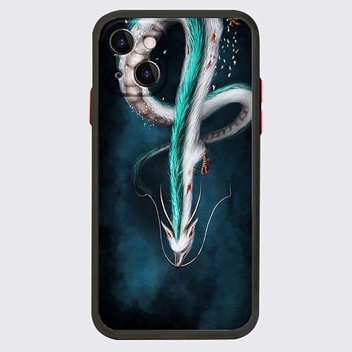 

Spirited Away Anime Phone Case For Apple iPhone 13 Pro Max 12 11 SE 2022 X XR XS Max 8 7 Unique Design Protective Case Shockproof Dustproof Transparent Back Cover TPU