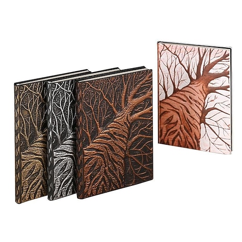 

Leather Notebook Notebook Lined A5 5.8×8.3 Inch Retro PU SoftCover Classsic 100 Pages Notebook for School Office Business