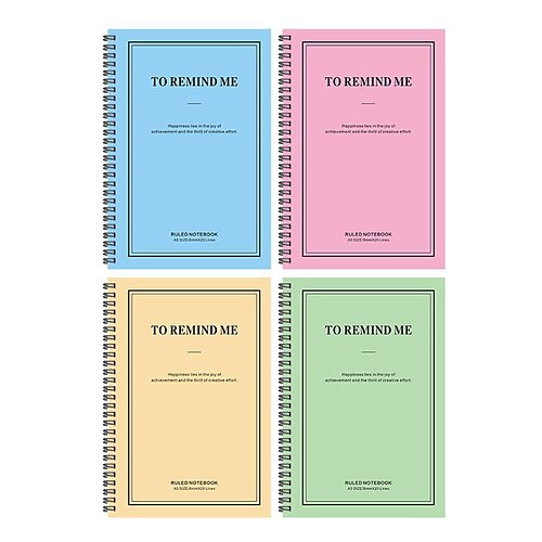 

4 pcs Spiral Notebook Notebook Lined B5 6.9×9.8 Inch Retro Aesthetic Cute Paper Hardcover Mini 302 Pages Notebook for School Office Student