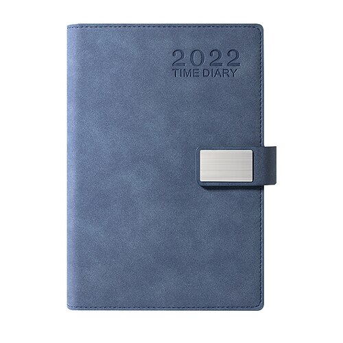 

2022 Daily Weekly Monthly Planner A5 5.8×8.3 Inch Classic PU Hardcover Agenda Monthly Tabs Planner 400 Pages for School Office Business