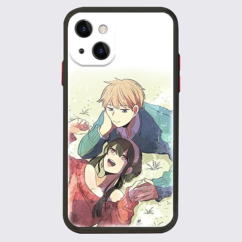 

SPY x FAMILY Anime Phone Case For Apple iPhone 13 Pro Max 12 11 SE 2022 X XR XS Max 8 7 Unique Design Protective Case Shockproof Dustproof Back Cover TPU