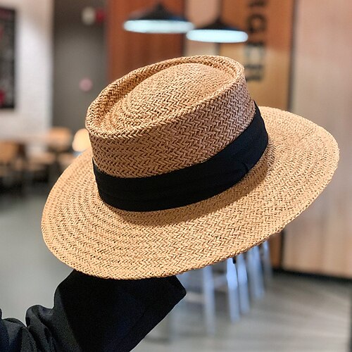 

Classic Style Pastoral Polyester / Polyamide Hats with Pure Color 1 PC Casual / Holiday Headpiece