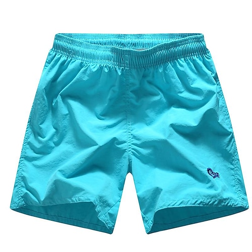 

Men's Swim Trunks Swim Shorts Quick Dry Lightweight Board Shorts Bathing Suit with Pockets Mesh Lining Drawstring Swimming Surfing Beach Water Sports Solid Colored Summer