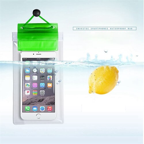 

2 Pack Waterproof Phone Pouch Portable Universal Shockproof [30m / 98ft] IPX8 Waterproof Phone Case Dry Bag for Universal Swimming Snorkeling Diving / Boating Up to 7.2 inch PVC