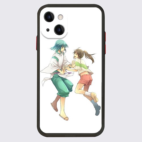 

Spirited Away Anime Phone Case For Apple iPhone 13 Pro Max 12 11 SE 2022 X XR XS Max 8 7 Unique Design Protective Case Shockproof Dustproof Transparent Back Cover TPU