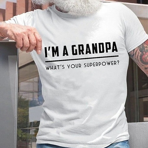 

Men's T shirt Hot Stamping Graphic Letter Crew Neck Street Casual Print Short Sleeve Tops Basic Fashion Classic Comfortable White Black