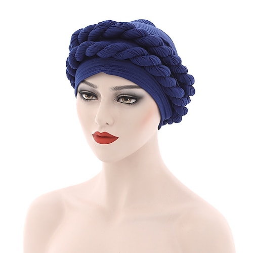 

Headwear Headpiece Cotton Party / Evening Casual Ethnic Style With Ruching Headpiece Headwear