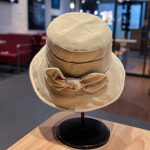 

Simple Fashion Polyester / Polyamide Hats with Bow(s) 1pc Holiday / Tea Party Headpiece