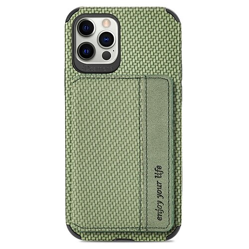 

Phone Case For Apple Back Cover iPhone 13 Pro Max 12 11 SE 2022 X XR XS Max 8 7 Card Holder Shockproof Dustproof Solid Colored PU Leather TPU