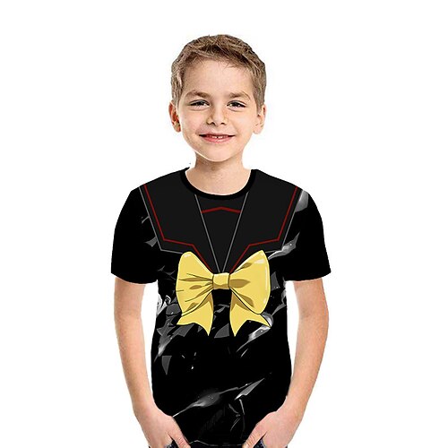 

Inspired by Demon Slayer: Kimetsu no Yaiba Kamado Nezuko Agatsuma Zenitsu Kamado Tanjirou T-shirt Cartoon 100% Polyester Anime Harajuku Graphic Kawaii T-shirt For Boys