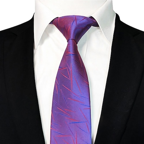 

Men's Ties Neckties Work Wedding Gentleman Solid Colored Formal Business