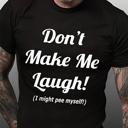 

Men's T shirt Hot Stamping Graphic Letter Crew Neck Street Casual Print Short Sleeve Tops Basic Fashion Classic Comfortable Wine White Black