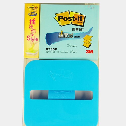 

5 pcs Sticky Notes Post-it Pop-up Note Dispenser 7.67.6 inch Colorful Paper Self-adhesive Pop Up Bright Colors Post It Notes for School Office Student