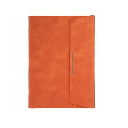 

Spiral Notebook Ruled A5 5.8×8.3 Inch Solid Color Leather SoftCover Diary 200 Pages Notebook for School Office Business