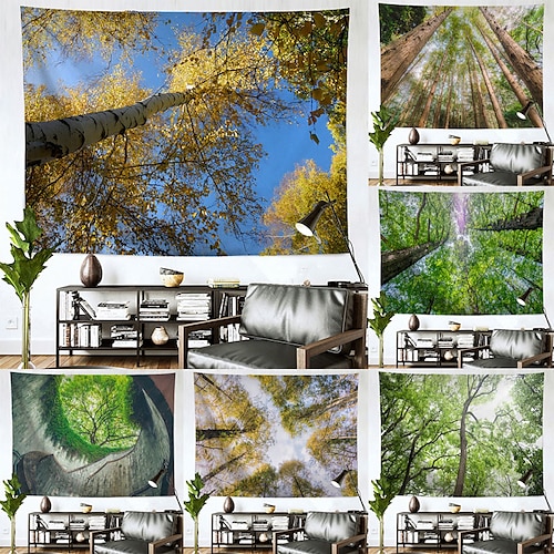 

Landscape Wall Tapestry Art Decor Blanket Curtain Hanging Home Bedroom Living Room Decoration Polyester