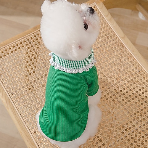 

Dog Cat Jumpsuit Solid Colored Fashion Cute Holiday Casual / Daily Dog Clothes Puppy Clothes Dog Outfits Soft Green Blue Orange Costume for Girl and Boy Dog Cloth XS S M L XL 2XL
