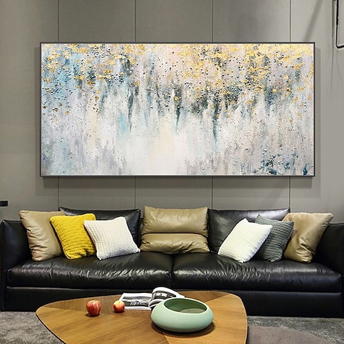 

Oil Painting Hand Painted Horizontal Abstract Landscape Modern Rolled Canvas (No Frame)