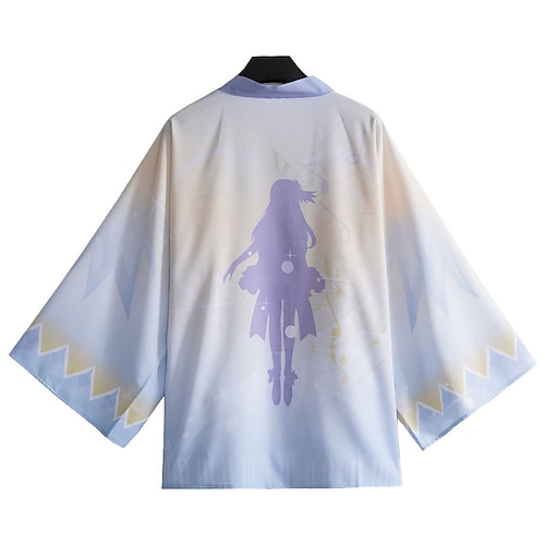 

Inspired by Date A Live Miku Anime Cosplay Costumes Japanese Kimono 44cm Kimono Coat For Women's