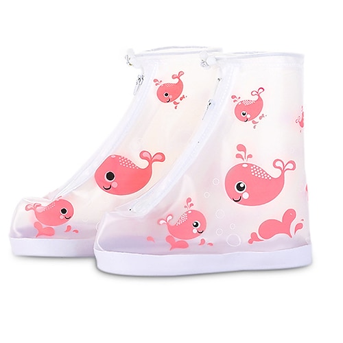 

New Style Children's Rain Shoes Cover Kids Rain-proof Shoe Covers Kindergarten Baby Primary School Students Rainy Weather Waterproof Shoe Covers