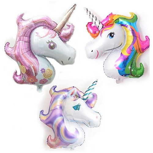 

112x82cm Large Unicorn Balloon Unicorn Horse Foil Balloon Children's Birthday Wedding Decoration