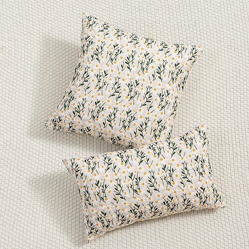 

Nordic Leaf Embroidered Cushion Cover 1 Piece