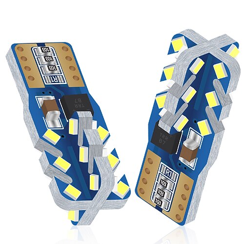 

2Pcs New T10 W5W Super Bright LED Car Parking Lights WY5W 168 501 Auto Wedge Turn Side Bulbs Interior Reading Dome Lamp 12V
