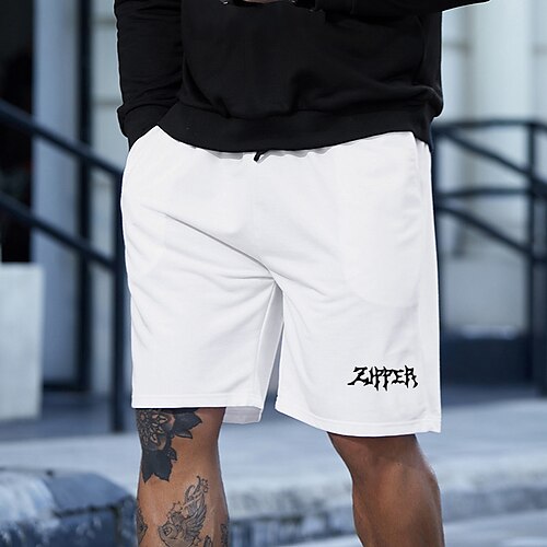 

Men's Stylish Classic Style Active Shorts Elastic Drawstring Design Front Pocket Print Short Pants Sports Outdoor Casual Cartoon Graphic Prints Cotton Blend Comfort Breathable Mid Waist 1 2 3 4 5 S M