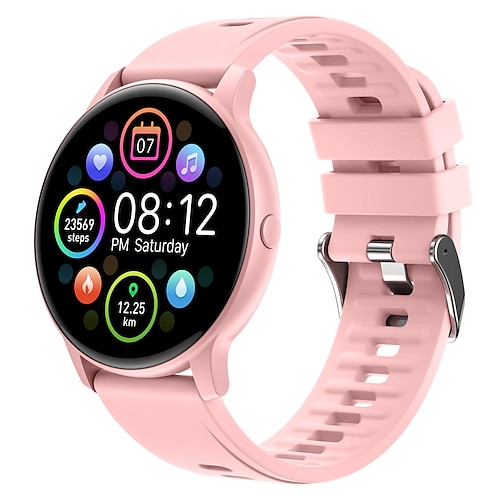 

S32D Smart Watch 1.3 inch Smartwatch Fitness Running Watch Bluetooth Pedometer Call Reminder Activity Tracker Compatible with Android iOS Women Men Waterproof Long Standby Message Reminder IP 67 45mm