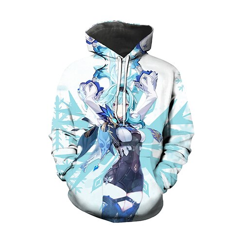 

Inspired by Genshin Impact Xiao Zhongli Hoodie Anime 100% Polyester Anime 3D Harajuku Graphic Hoodie For Men's / Women's / Couple's