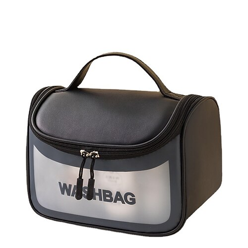 

Portable Small Fragrance Cosmetic Bag Large-capacity Waterproof Hook Wash Bag Cosmetic Hand-held Storage Bag