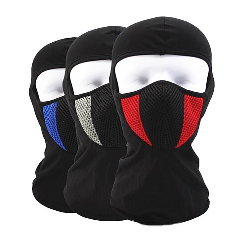 

Balaclava Patchwork Sunscreen Breathable Dust Proof Sweat wicking Comfortable Bike / Cycling Black Grey Red Cotton for Men's Women's Adults' Outdoor Exercise Cycling / Bike Patchwork 1 PC / Stretchy
