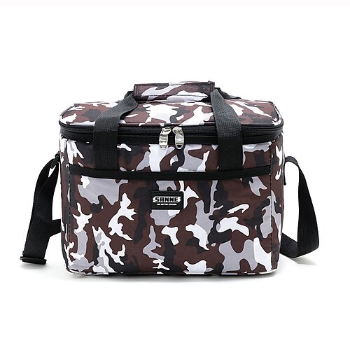 

Leakproof Insulated Lunch Tote Bag with Adjustable & Removable Shoulder Strap Durable Reusable lunch Box Container for Women/Men/Picnic/Work/Travel/Hiking/Camping13/20/28L
