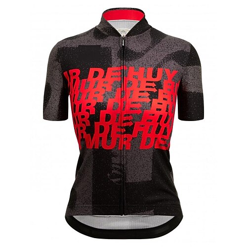 

21Grams Women's Short Sleeve Cycling Jersey Summer Spandex Black Bike Top Mountain Bike MTB Road Bike Cycling Quick Dry Moisture Wicking Sports Clothing Apparel / Athleisure