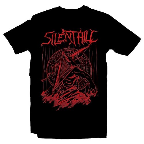 

Inspired by Silent Hill Gothic T-shirt Anime 100% Polyester Anime Harajuku Graphic Street Style T-shirt For Men's / Women's / Couple's