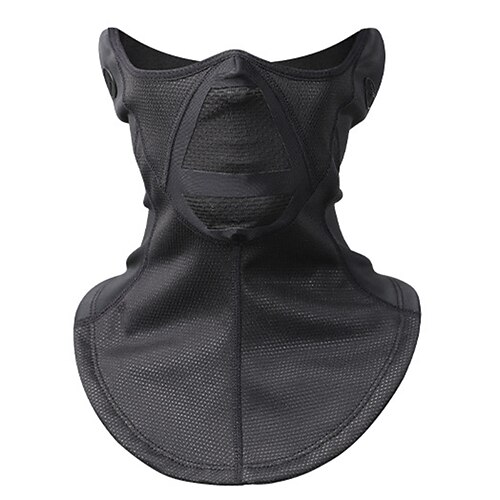 

Sports Mask Solid Color Thermal Warm Sunscreen Breathable Dust Proof Comfortable Bike / Cycling Black for Men's Women's Adults' Outdoor Exercise Cycling / Bike Solid Color 1 PC / Stretchy
