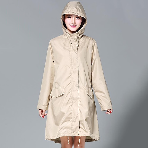 Poncho Antipioggia Leggero Con Cappuccio Per Adulti: Impermeabile E Portatile Per Escursioni E Outdoor