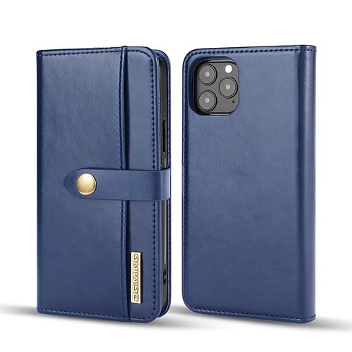 

Phone Case For Apple Wallet Card iPhone 12 Pro Max 11 SE 2020 X XR XS Max 8 7 Plus Wallet Card Holder Shockproof Solid Colored PU Leather
