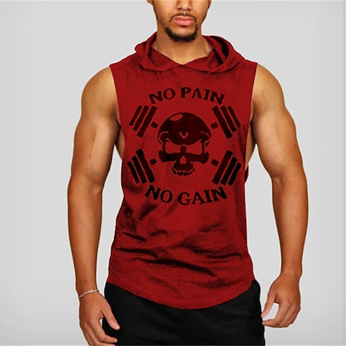 

Men's Hoodie Graphic Letter Print Sports Outdoor Sports Weekend 3D Print Casual Designer Hoodies Sweatshirts Red