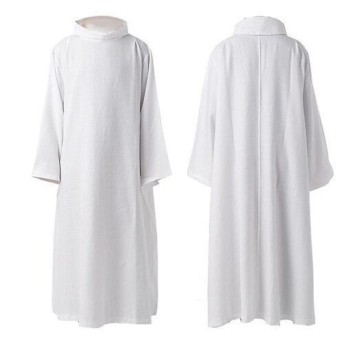 

Arabian Muslim Adults Men's Cosplay Abaya Party Costume Robe For Party Polyester Masquerade Leotard / Onesie