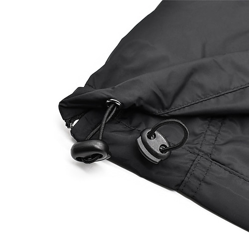  Wosawe, chaqueta de ciclismo para hombre, rompevientos, chaqueta de lluvia impermeable, chaquetas reflectantes para correr, chubasquero plegable con capucha para bicicleta, ligero, transpirable,