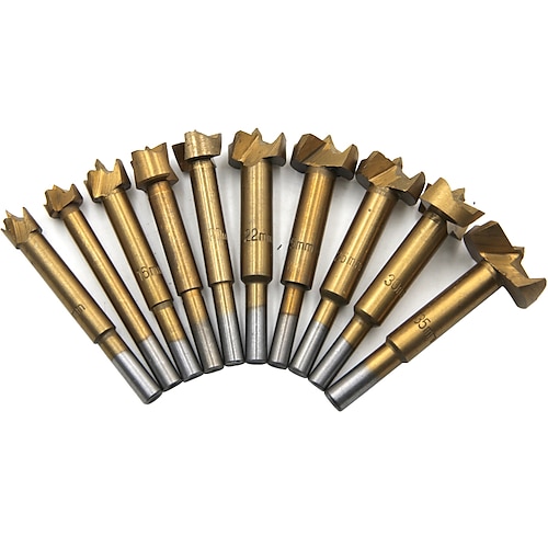 

Titanium Plating Woodworking Flat Wing Drill Bit Self Centering Hole Sawing Machine Woodworking Tool Group