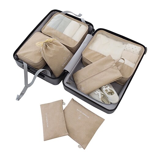 

Travel Bag Travel Storage Bag Seven-piece Set of Foreign Trade Storage Finishing Waterproof Travel Luggage Storage Bag