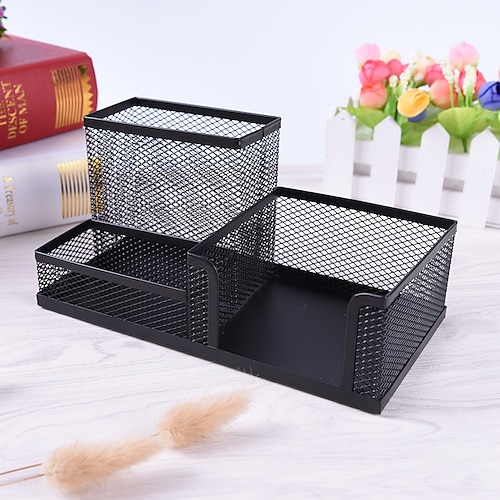 

PenPencilHolderCup Multifunction Big Capacity Metal for School Office Business
