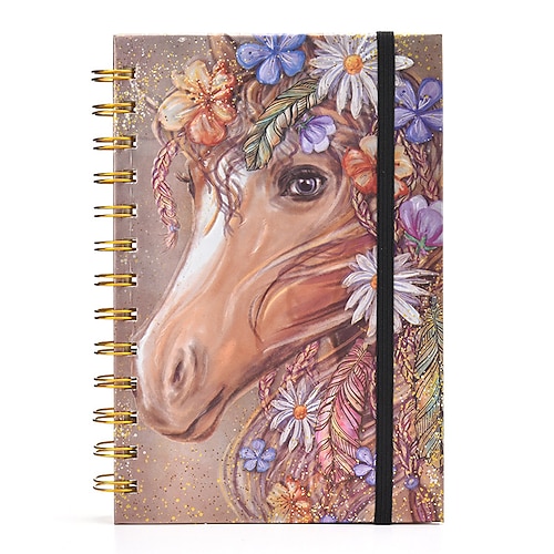 

4 pcs Notebook Ruled B5 6.9×9.8 Inch Retro Aesthetic Paper Hardcover Portable 100 Pages Notebook for Office Business Student