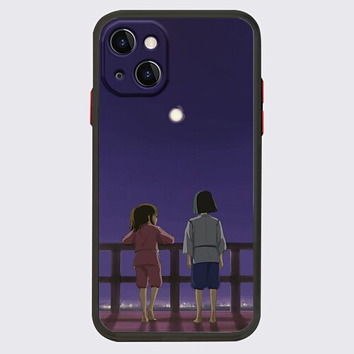 

Spirited Away Anime Phone Case For Apple iPhone 13 Pro Max 12 11 SE 2022 X XR XS Max 8 7 Unique Design Protective Case Shockproof Dustproof Transparent Back Cover TPU