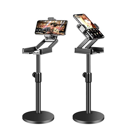 

Phone Holder 360 Rotating Flexible Long Arm Lazy Phone Holder Clamp Bed Tablet Car Selfie Mount Bracket For 4-10 inch Phone